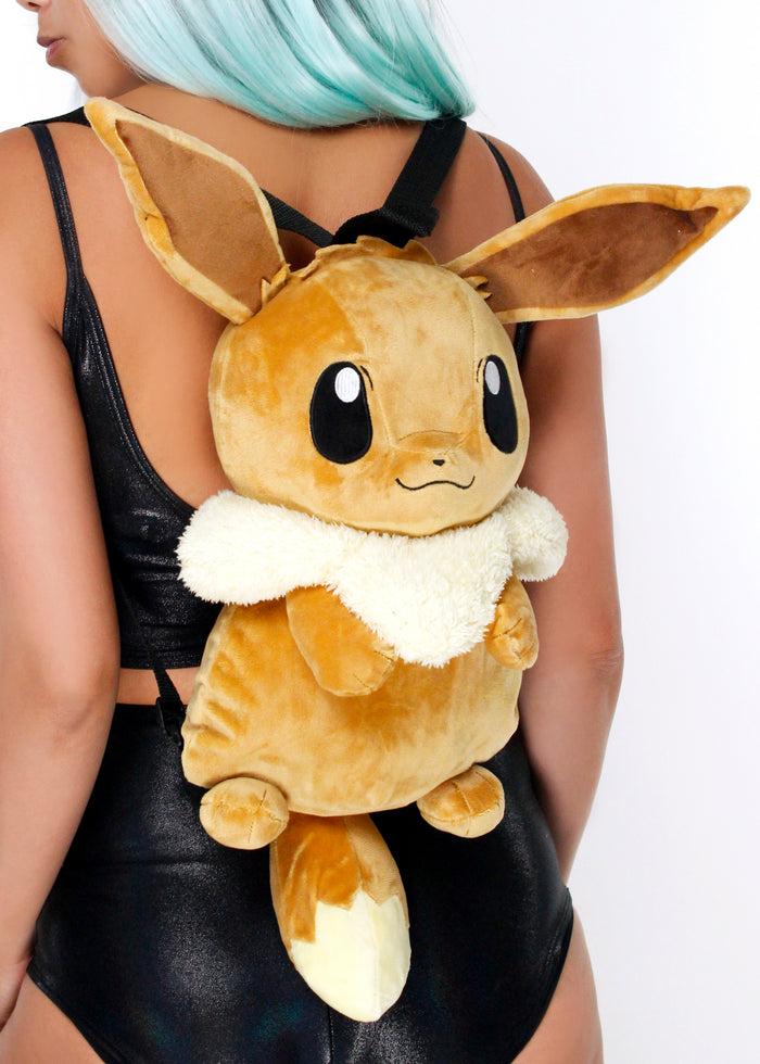 Pokemon Eevee Plush Backpack