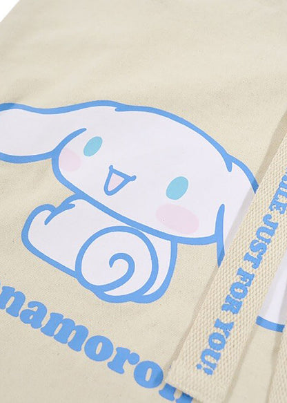 Sanrio Cinnamoroll Convertible Canvas Tote