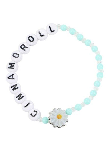 Bioworld Sanrio Hello Kitty and Friends 5pc Kandi Bracelet Set in multi — character detail view 4