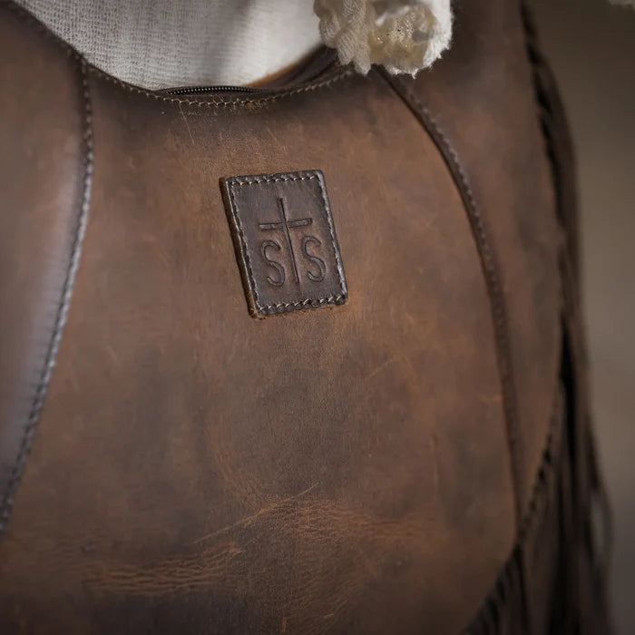 STS Ranchwear Baroness Fringe Nelly Crossbody Purse STS34937