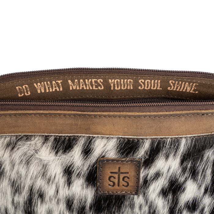 STS Ranchwear Classic Cowhide Hair-On Cowhide Bailey Genuine Leather Purse STS32029