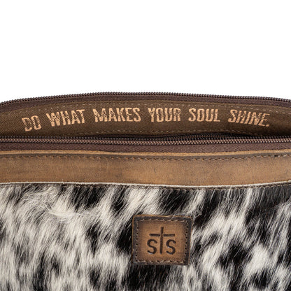 STS Ranchwear Classic Cowhide Hair-On Cowhide Bailey Genuine Leather Purse STS32029