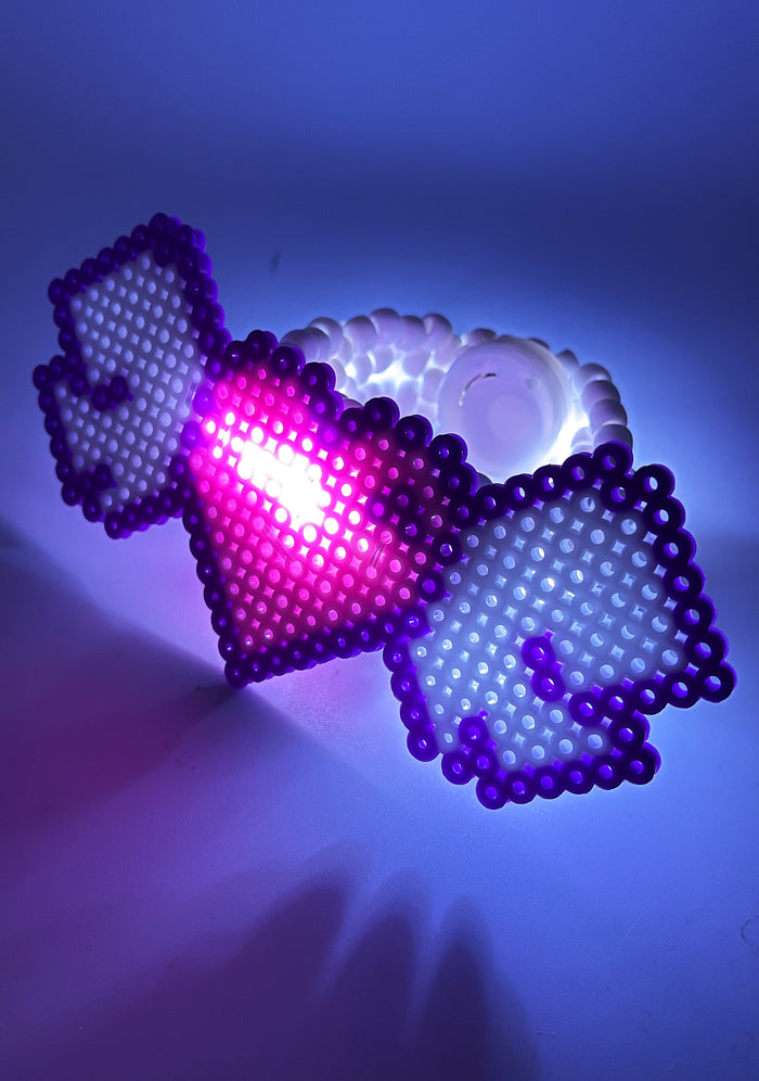 LASR Sweet Serenity Light Up Pendant Rave Kandi Bracelet — product view