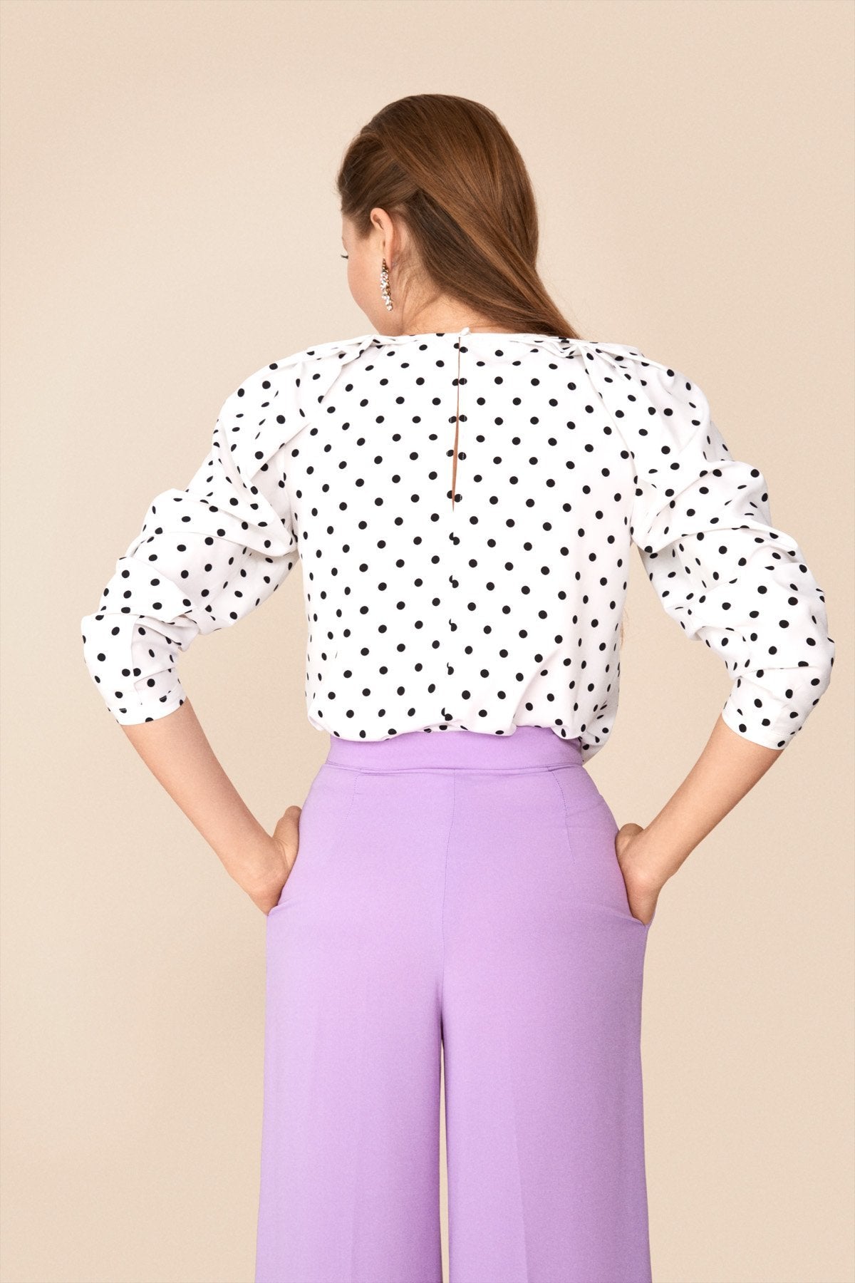 Traje de Chaqueta Bibiana + Pantalon Libi Malva · Rivera ·