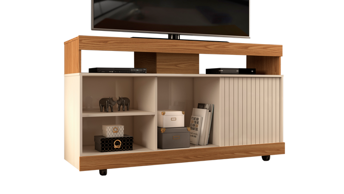 Tv Stand Dili 23139222 Up To 60  160*67.7*37.2Cm Freijo/Off White  (Limited 3 Months Warranty)