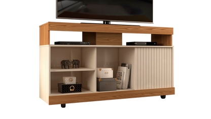 Tv Stand Dili 23139222 Up To 60  160*67.7*37.2Cm Freijo/Off White  (Limited 3 Months Warranty)