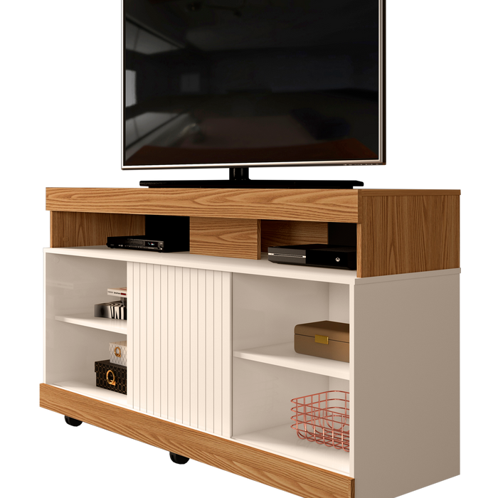 Tv Stand Dili 23139222 Up To 60  160*67.7*37.2Cm Freijo/Off White  (Limited 3 Months Warranty)