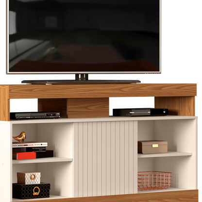 Tv Stand Dili 23139222 Up To 60  160*67.7*37.2Cm Freijo/Off White  (Limited 3 Months Warranty)