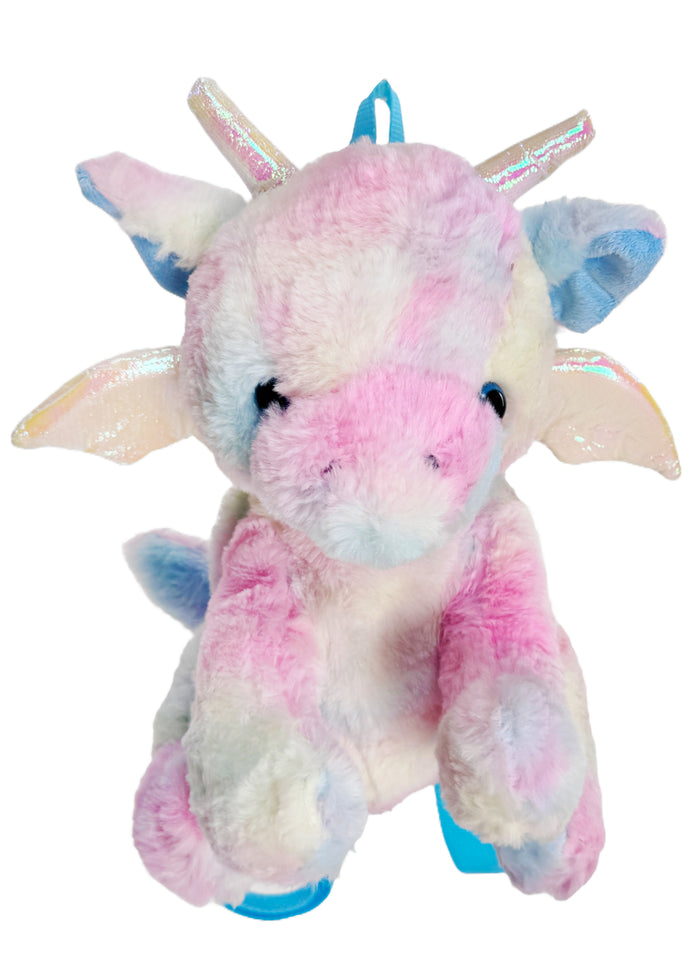 LASR Twinkle Wing Dragon Plush Backpack — product view