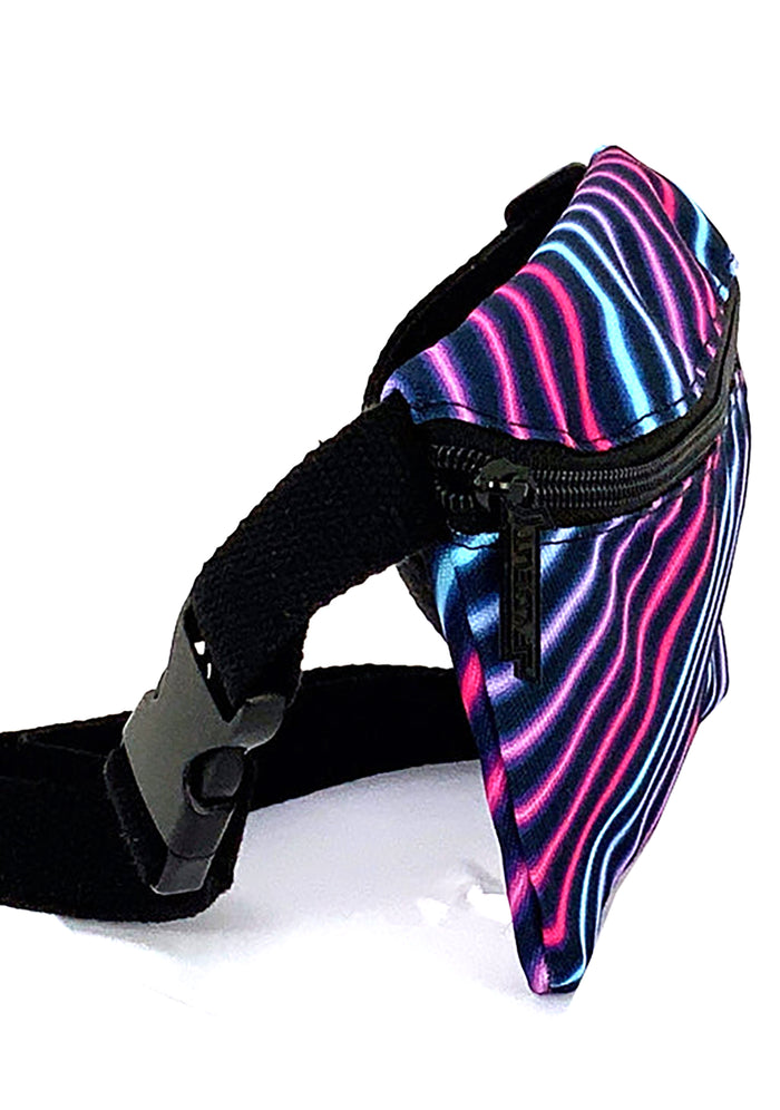 Fydelity Ultra Slim Light Show Fanny Pack — side view