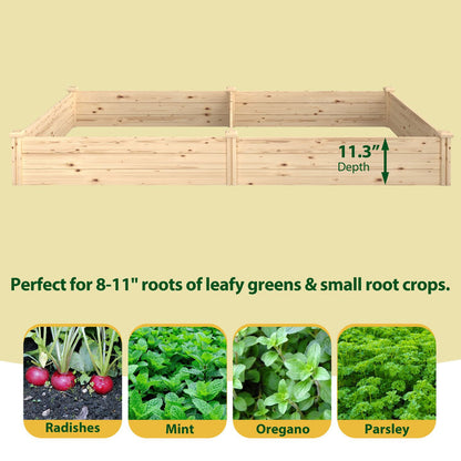 Veikous Raised Bed 11.3" Depth