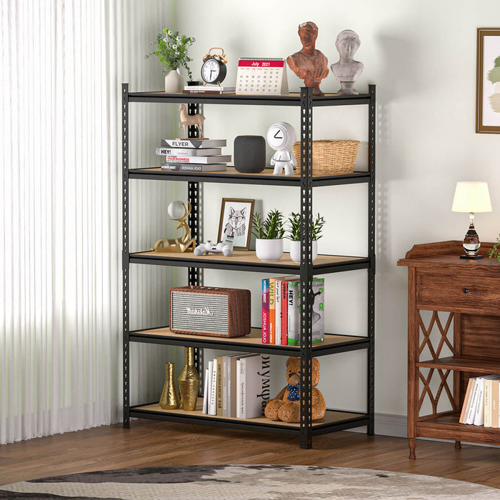 adjustable metal shelving unit