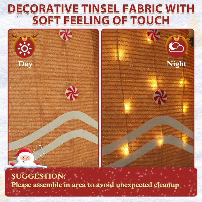 Gingerbread outdoor Christmas decorations