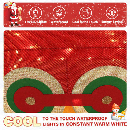 outdoor christmas train set