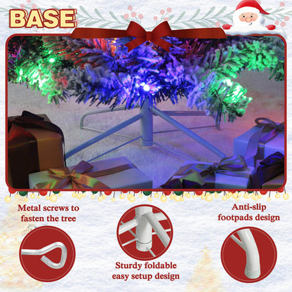 flocked pencil christmas tree