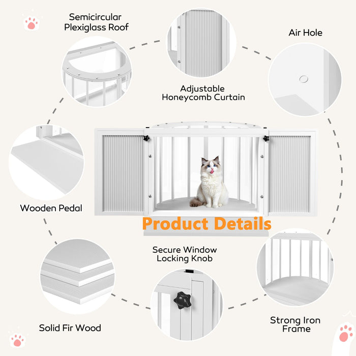 Sturdy Cat Window Box with Iron Frame
