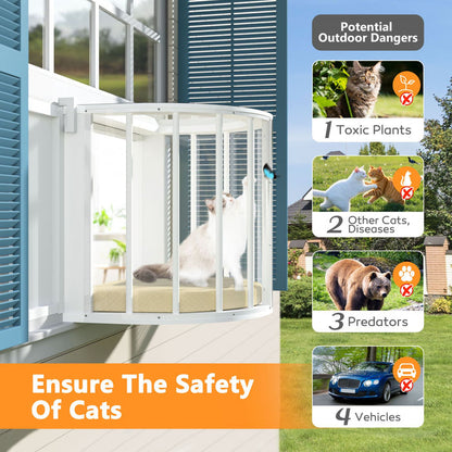 Cat Catio for Safely Enjoying The Outdoor Sights
