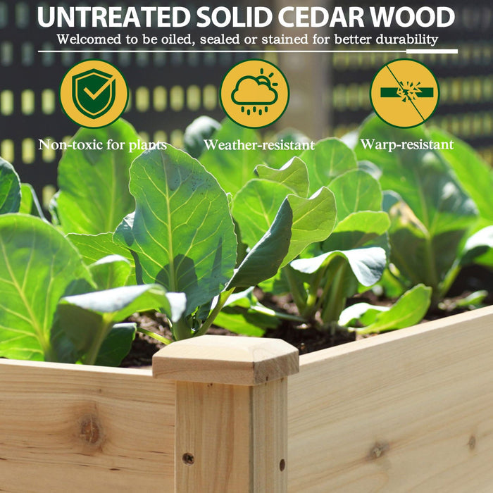 Non-toxic Elevated Garden Bed