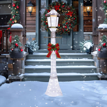 6 ft Christmas Lamp Post Decoration