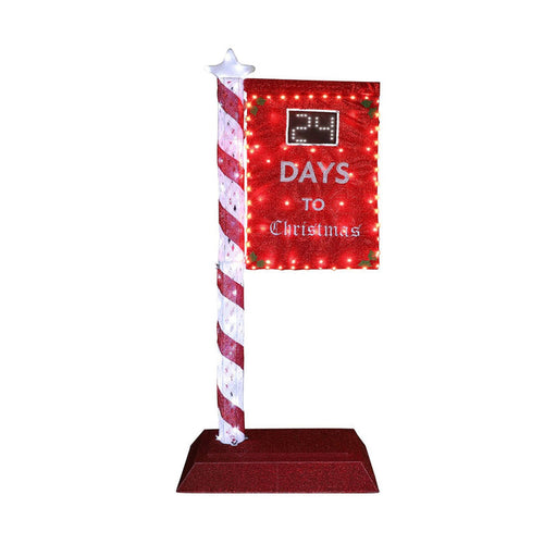 Veikous Christmas Countdown Sign
