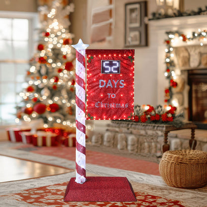 Countdown Sign Christmas decorations indoors