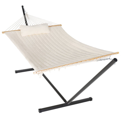 White Free Standing Hammock