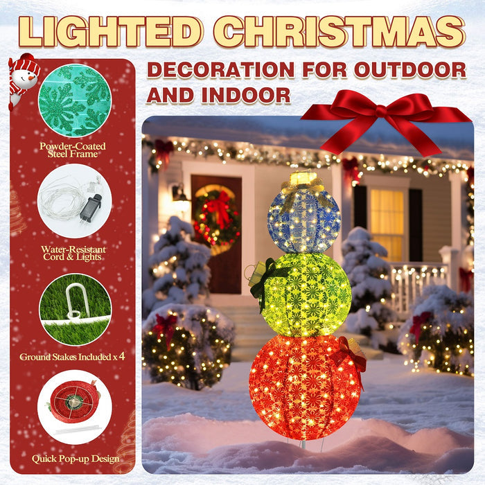 light up ornaments outdoor