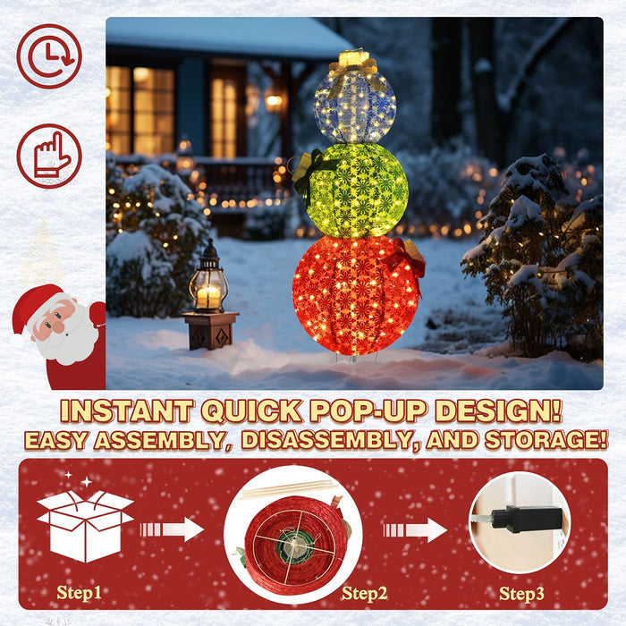 Light up christmas balls