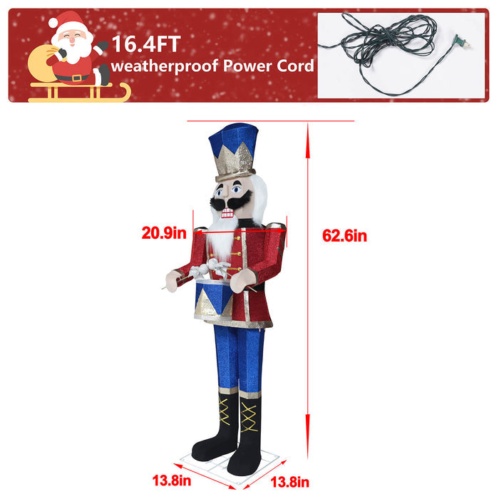 Outdoor Christmas soldiers