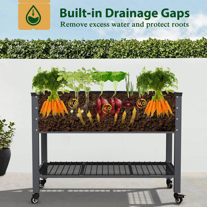 33" Tall Raised Bed with Drainage Holes