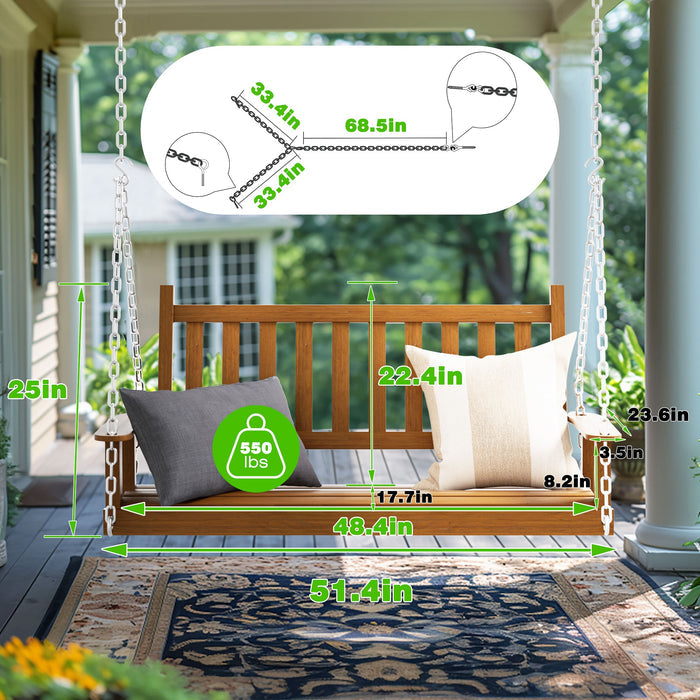 porch wood swing for sale