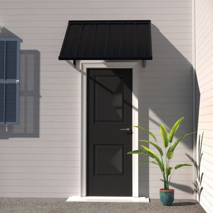 Veikous Metal Door Awning