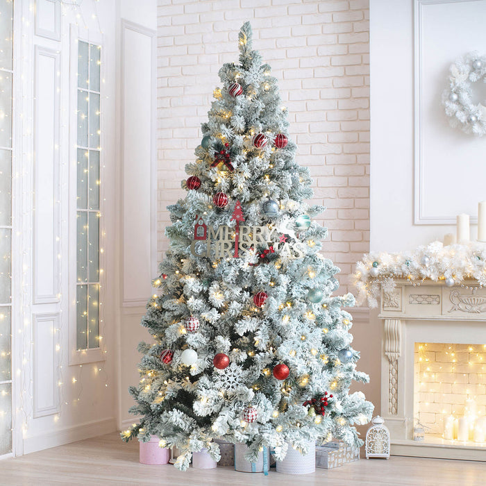 Snowy Christmas Tree, 6ft