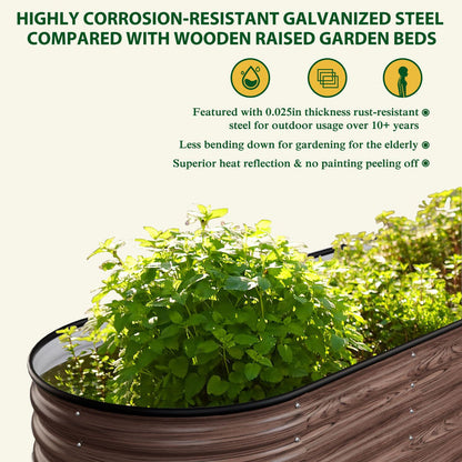 weather proof metal garden beds