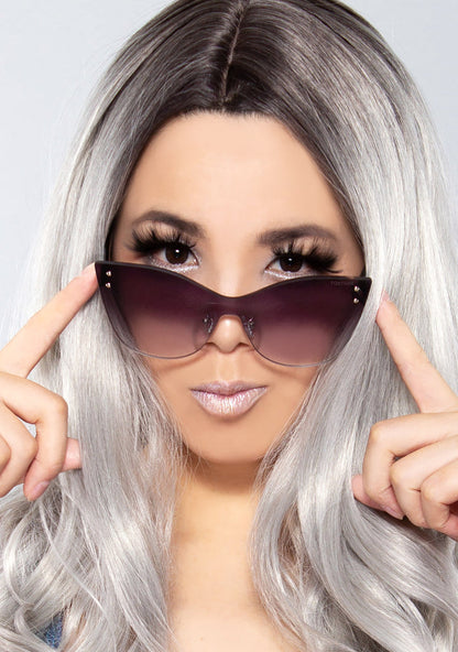 TopFoxx Venice 2 Sunglasses in black fade — model view