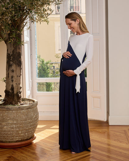 Vestido Liza Bicolor · Embarazada ·