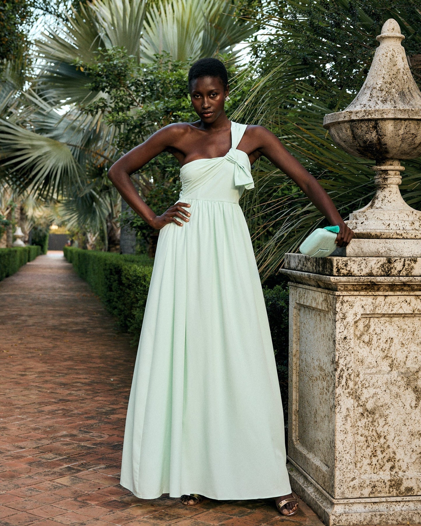 Vestido Tiziana Aguamarina · LAST CHANCE ·