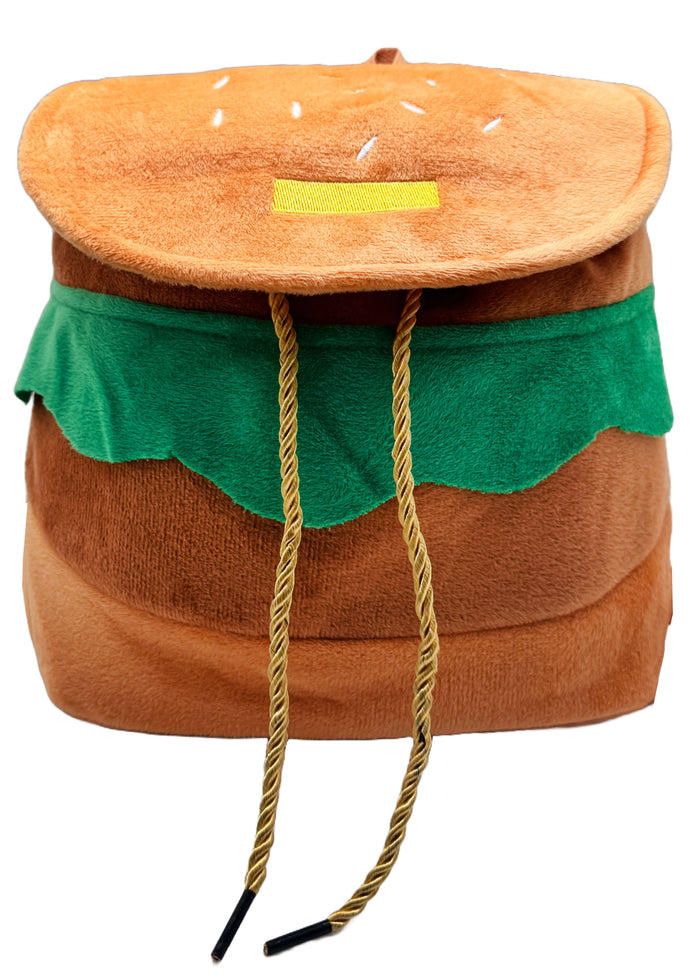 LASR Yummy Burger Rucksack Backpack — product view