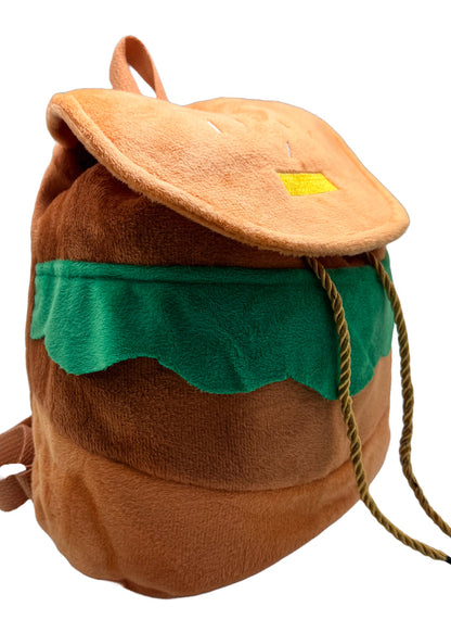 LASR Yummy Burger Rucksack Backpack — side view